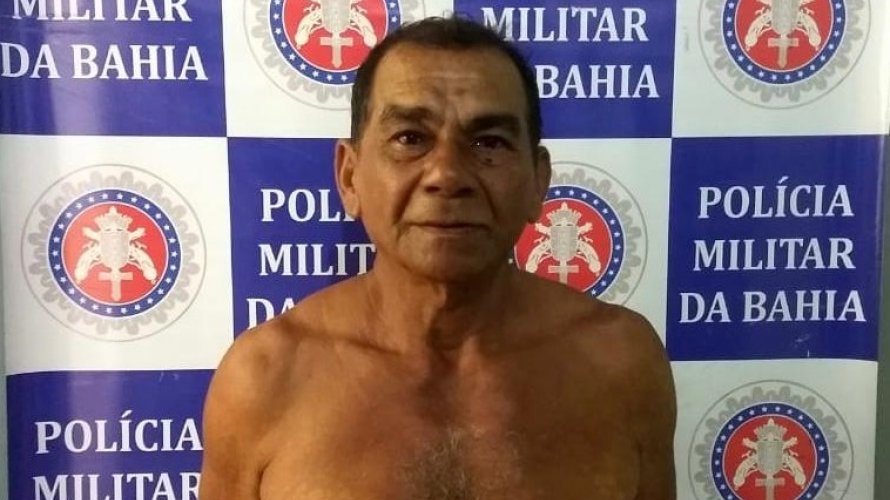 Idoso é preso suspeito de estuprar neto de 13 anos no norte da Bahia